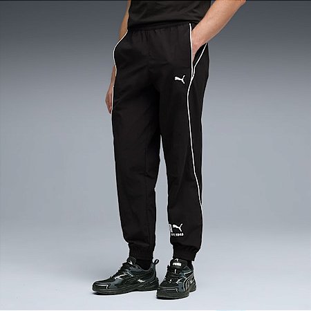Calça  Masculina Puma Sport Woven Track-Preta 69217601