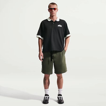 Polo Masculina Nike Club-Preta IF0723