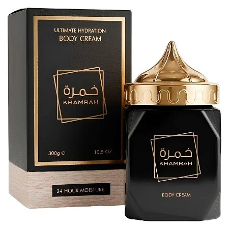 Body Cream Masculino Khamrah De Lattafa-300g