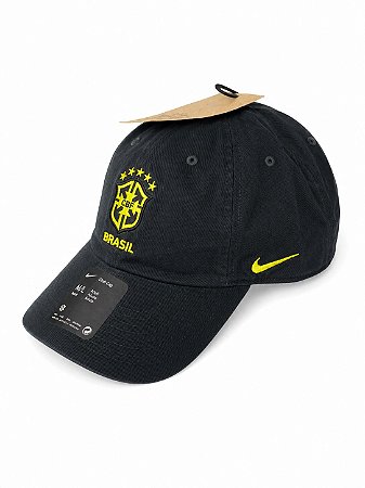 Boné Masculino Nike Seleção Brasileira CBF-Preto