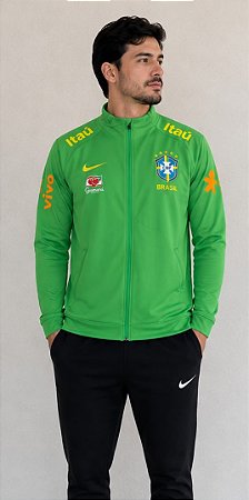 Jaqueta Masculina Nike Seleção Brasileira-Verde DH4372