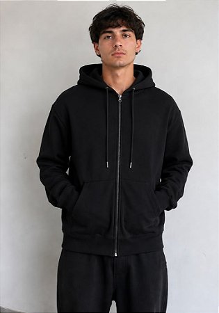 Moletom Masculino Essencial-Preto HM526