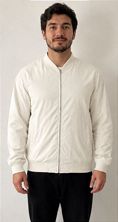 Jaqueta Masculina Essencial-Off White JC25