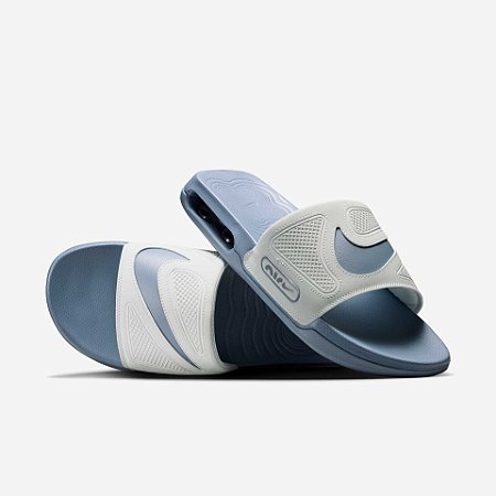 Chinelo Masculino Nike Air Max Cirro-Azul /Branco DC1460410