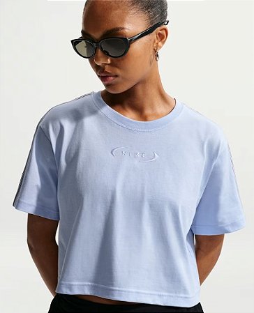 Cropped Nike  Feminino Sportswear Classic - Lilás   IR7869407