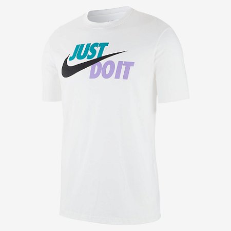 Camiseta Nike Masculina Sportswear JDI-Branca AR5006101