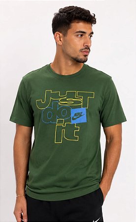 Camiseta Nike Masculina Sportswear JDI Club-Verde  IM9337323