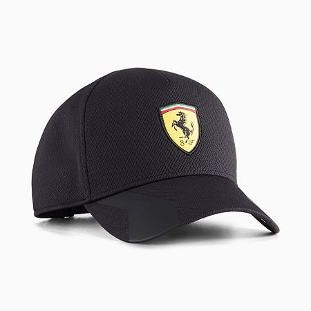 Boné Puma Masculino Scuderia Ferrari-Preto 02689102