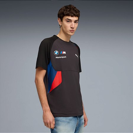 Camiseta Masculina Puma BMW M Motorsport-Preta 713717001