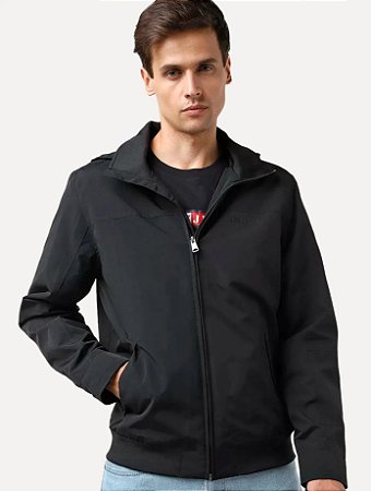 Jaqueta Tommy Hilfiger Masculina Sustainable- Preta MW0MV37808