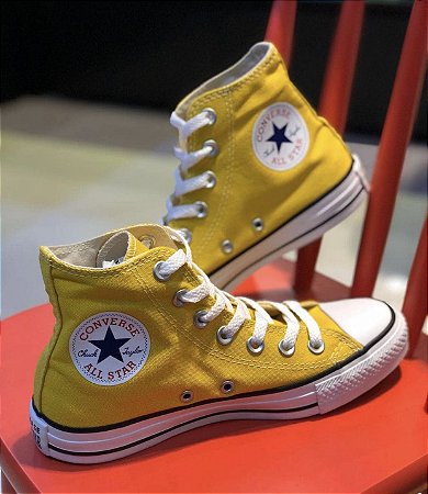 converse cano medio amarelo