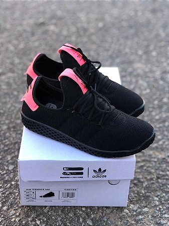 adidas preto e rosa feminino
