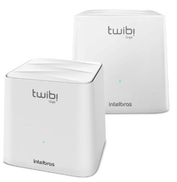 Conjunto Roteador Mesh Twibi Fast Intelbras