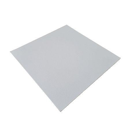 Forro Removível Gesso c/ película PVC Preto Liso 625 x 1250 x 8mm -  KerrVendas