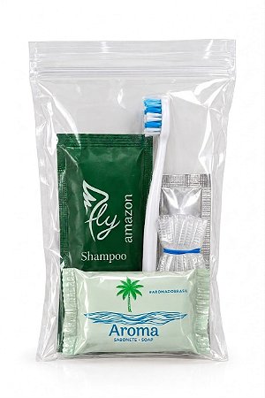 Kit Higiene Hotel Standard + Touca 100 un