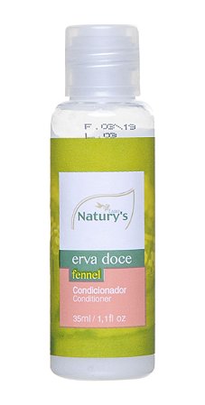 Condicionador para Hotel Naturys Erva Doce Frasco 35 ml cx 200 un