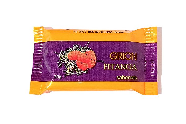 Mini Sabonete para Hotel 20g Grion Pitanga cx 500 un