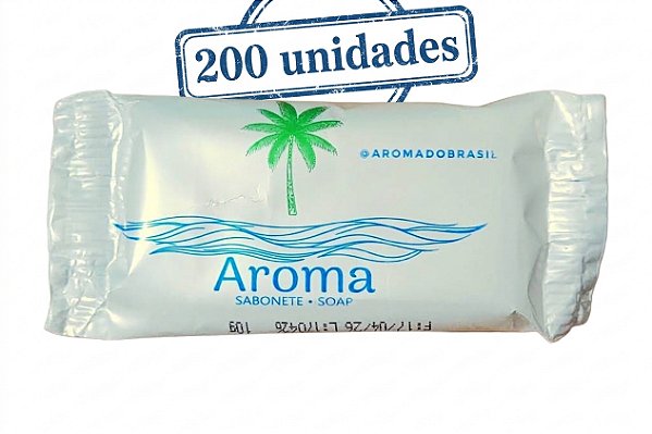 Mini Sabonete 10g para Hotel e Pousada Floral Nobre cx 200 un
