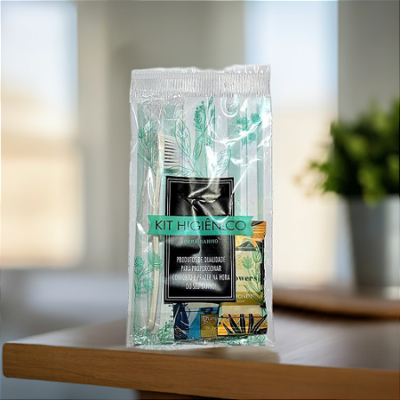 Kit Higiene Pessoal para Hotel e Pousada Standard com 100 un