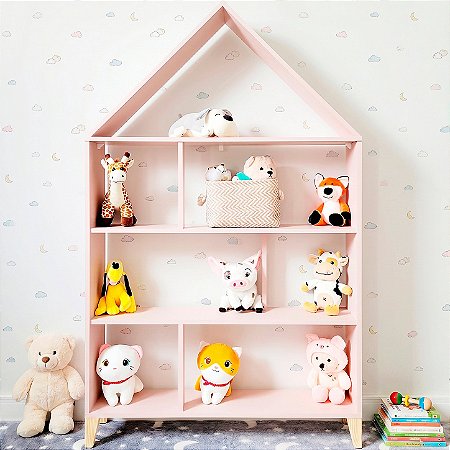 Estante Infantil Casinha 155cm Bobi
