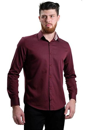 Calça social hotsell marsala masculina