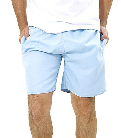 Short de poliester masculino outlet