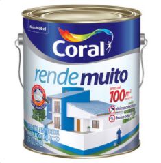 LATEX CORAL RENDE MUITO ACRILICA 3,6L BRANCO