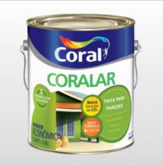 LATEX CORAL CORALAR ACRILICA 3,6L BRANCO