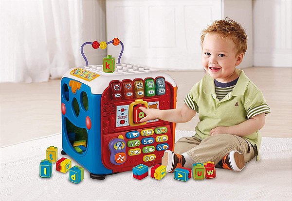 Cubo descoberta luz e som - Vtech