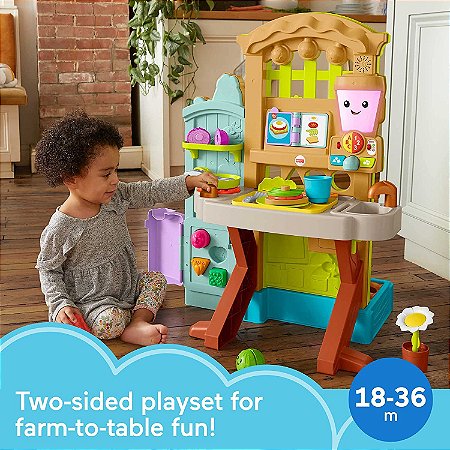 Fisher-Price Laugh & Learn Grow-the-Fun Garden to Kitchen