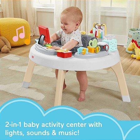 Fisher-Price Baby Gear Brinquedo para Bebês Centro De Entretenimento Home Office