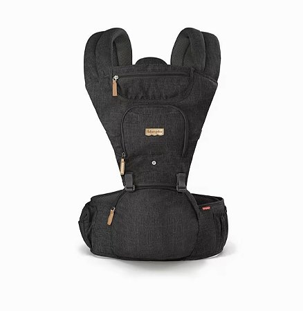 Canguru Para Bebe Fisher-Price Preto Bb310 Multikids Baby