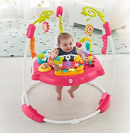 Jumperoo Fisher-Price Pink Petals with Lights & Sounds Jumper