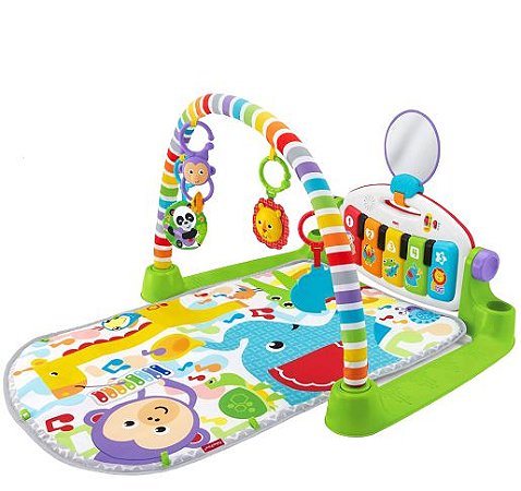 Tapete fisher price pianinho verde