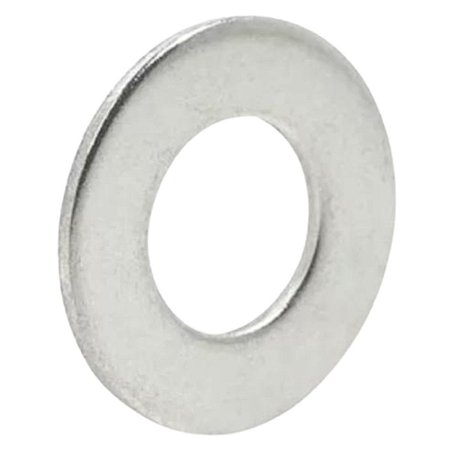 Arruela Lisa 1/4 X 3 mm Ferro Zinco Branco