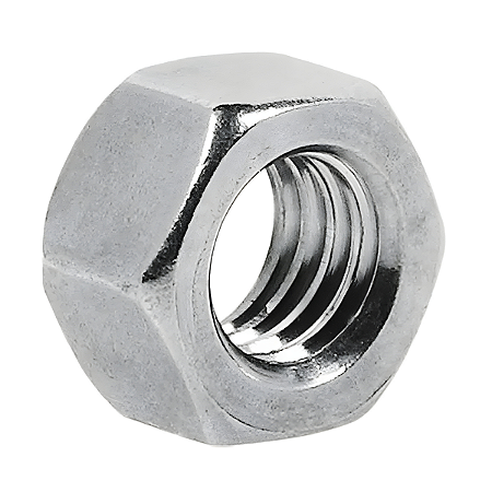 Porca Sextavada 1. 1/4" 12UNF Chave 1.7/8 Ferro Zinco Branco