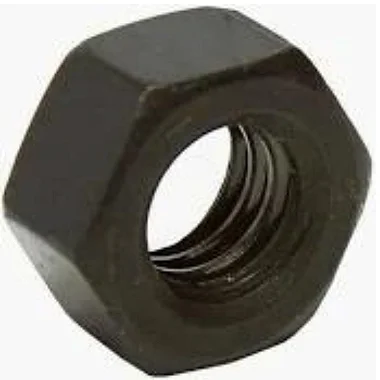Porca Sextavada M10-1,00MB chave 17 Aço Classe 8 Enegrecido de Têmpera