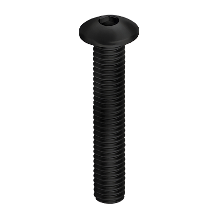 Parafuso Allen Cabeça Abaulada Sextavado Interno 3/16 X 7/8UNC Aço Liga