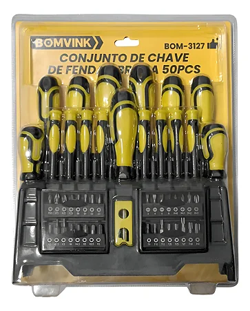 Jogo De Chaves 50 Peças Bom-3127 - BOMVINK