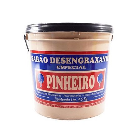 Sabão Desengraxante em Pasta Pineiro 4,5 Kg Especial com Areia