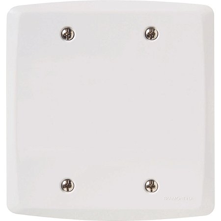 Placa Cega 4x4 Tramontina Lux² Branca