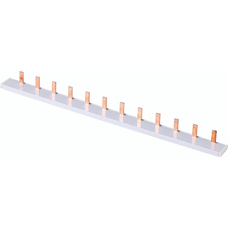 Barramento DIN 1 Fase 12 Polos Tramontina Tipo Pente 21 cm