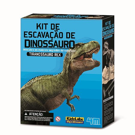Kit de Escavação de Dinossauro Tiranossauro Rex