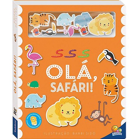 Livro Amigos de Feltro: Olá, Safari