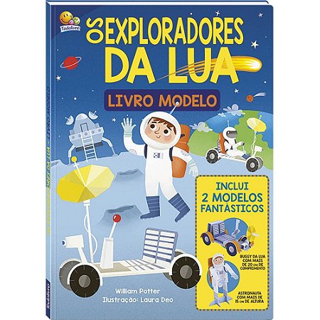 Livro Modelo Exploradores da Lua