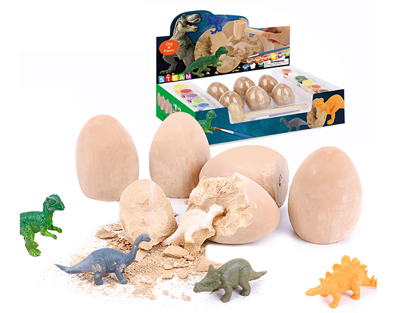 Kit de Escavação de Ovos de Dinossauros