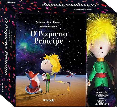 O Pequeno Príncipe – Box livro com pelúcia