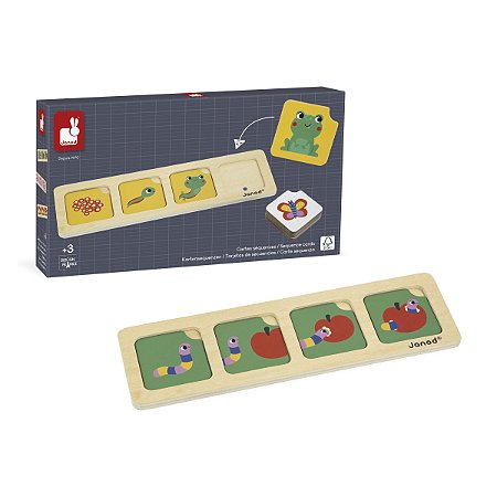 Aprendendo sequência lógica na natureza Janod