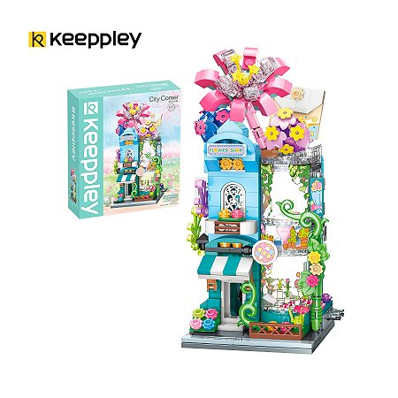 Blocos de Montar Floricultura City Corner