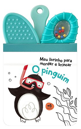 Meu livrinho para morder e brincar: O Pinguim